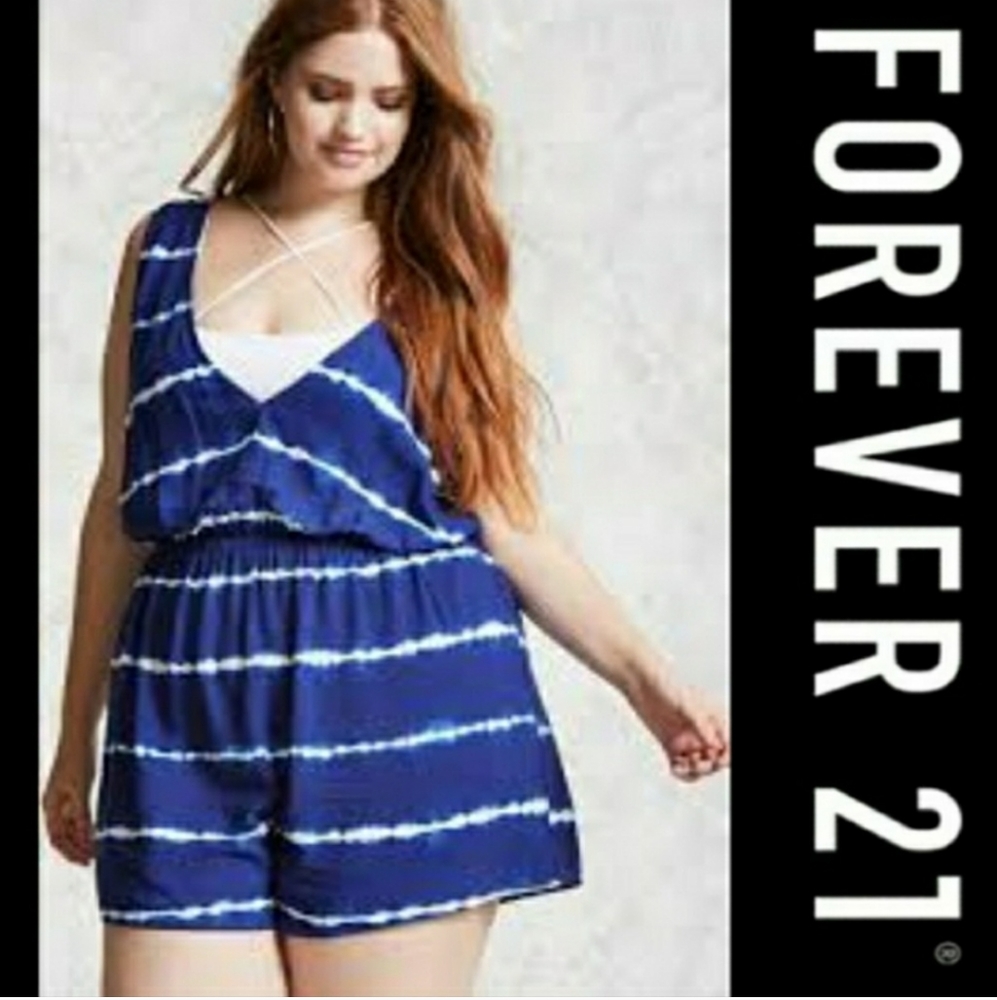🍂Forever 21+ | Tie-dye Romper